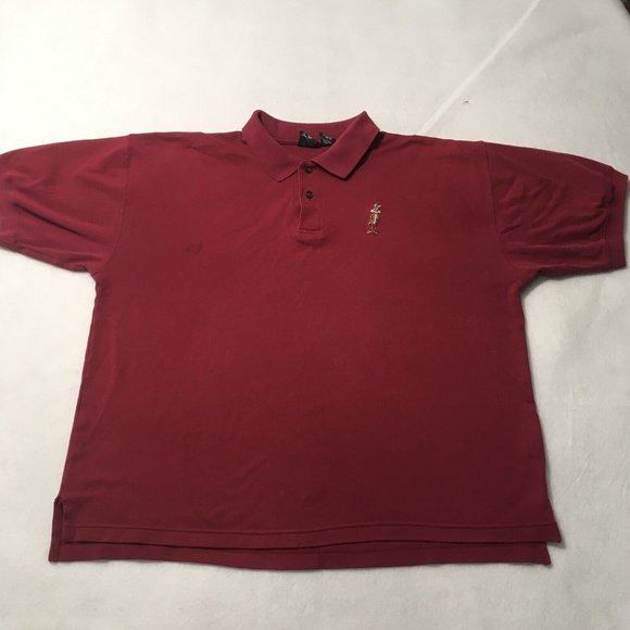 Vintage Looney Tunes Shirt Warners Bros Polo Bugs Bunny Golf Shirt Size XL - Picture 1 of 10